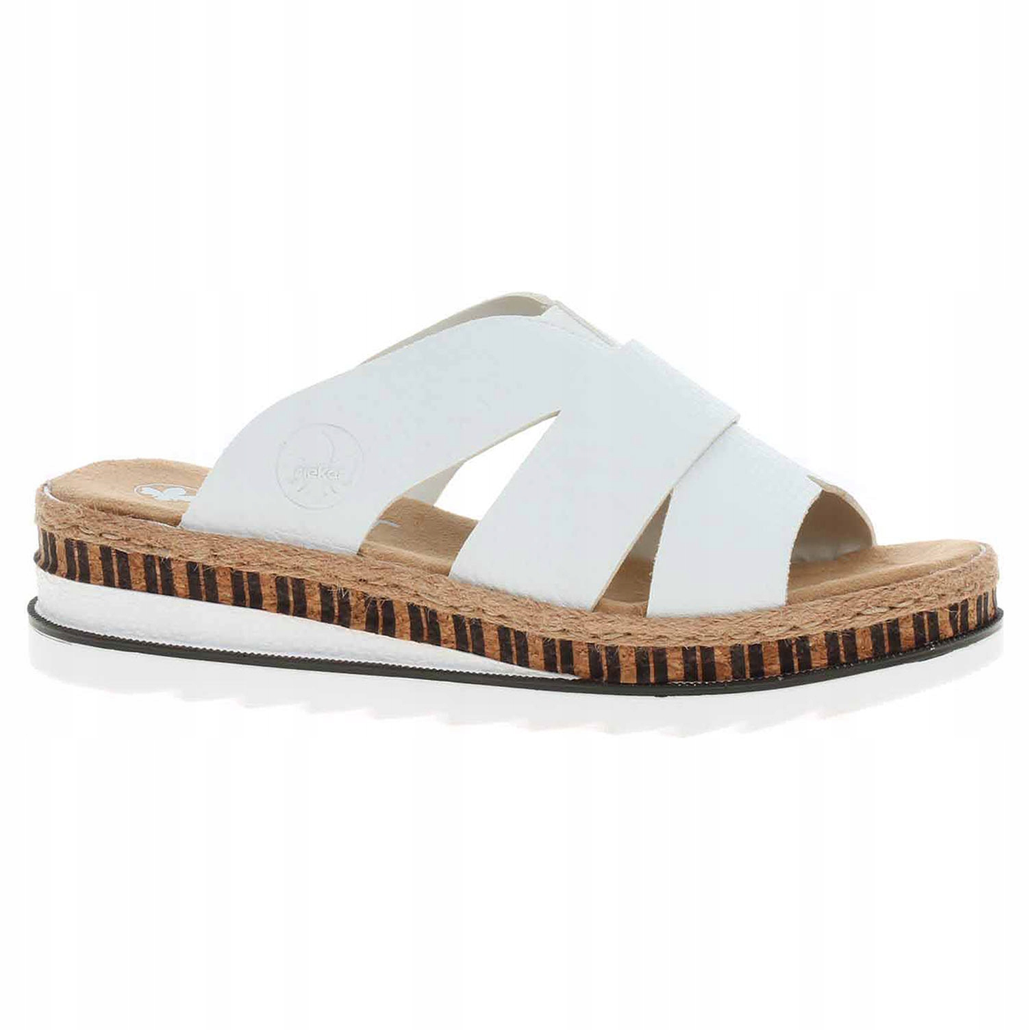 Dámské pantofle Rieker V7989-80 weiss 39