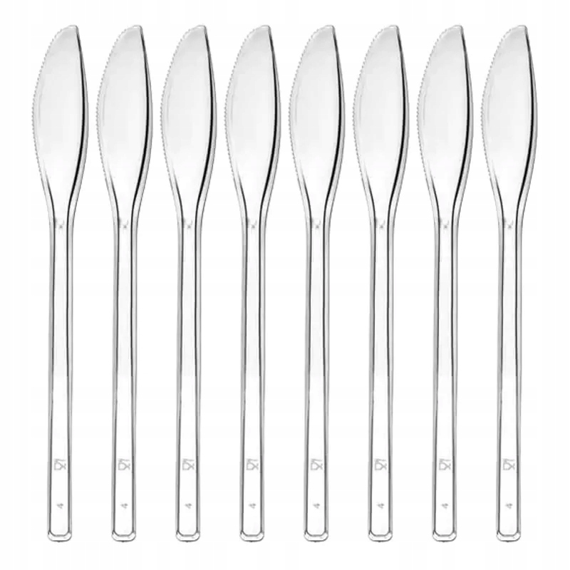 

Noże sztućce jednorazowe plastikowe mocne 50sztuk