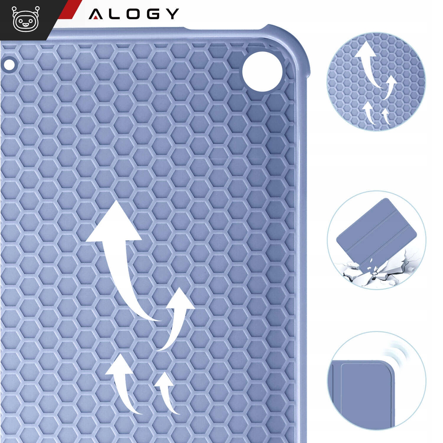 ETUI DO APPLE IPAD 10.2 9 GEN 8/7 2021/2020/2019 SMART PENCIL CASE OBUDOWA Rodzaj zamiennik