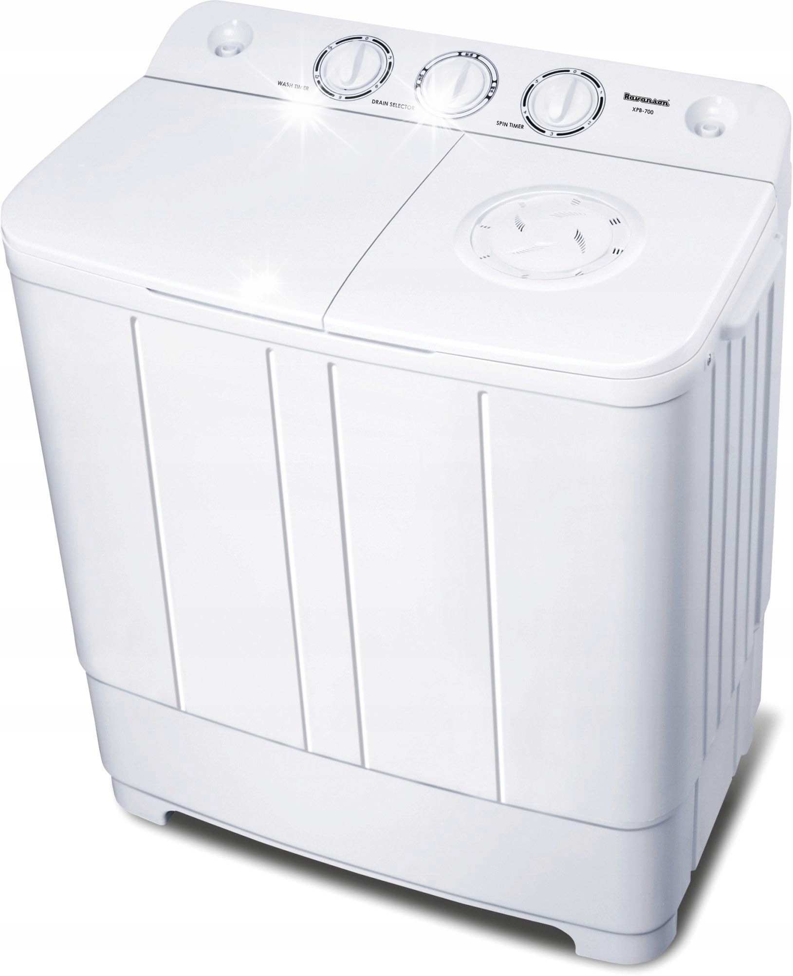 Pralka Wirnikowa Ravanson XPB-700 4/3KG 1400 Obr/min Biały