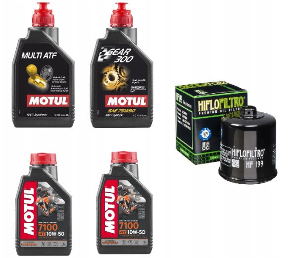 Olejová sada Polaris Magnum 425 Hawkeye 300 Diesel 455 Xplorer 500 Motul