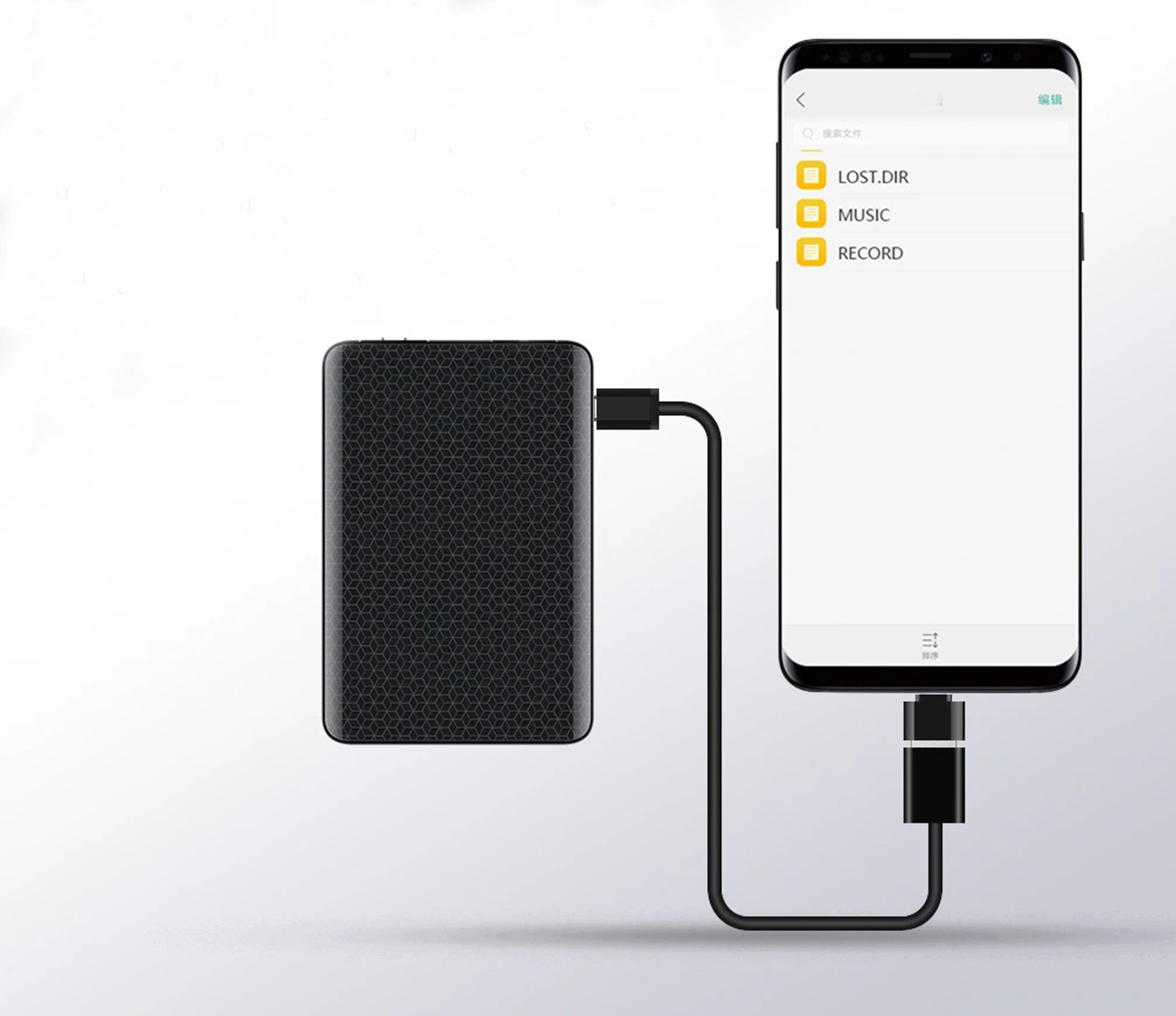 Dyktafon szpiegowski | dyktafon cyfrowy | podsłuch | USB | detekcja | 32GB Szerokość produktu 5.3 cm