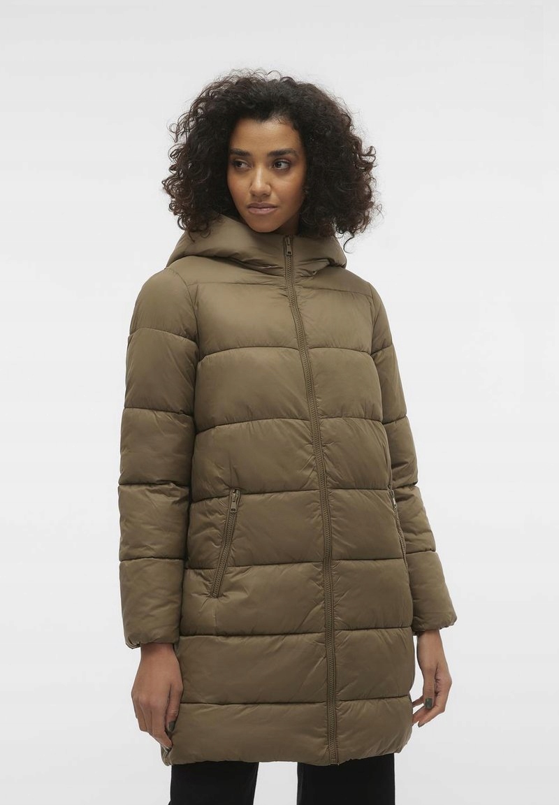 Zelený zimní kabát Vero Moda M