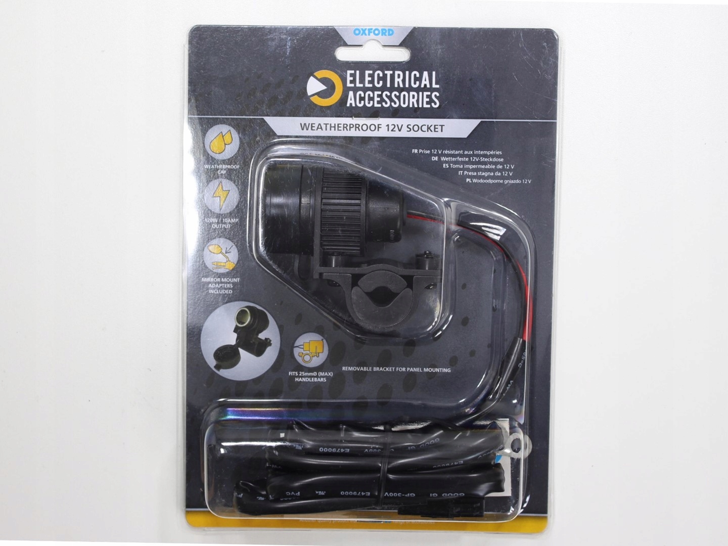 ГНІЗДО ПРИКУРЮВАЧА ДЛЯ КЕРМА OXFORD 12V