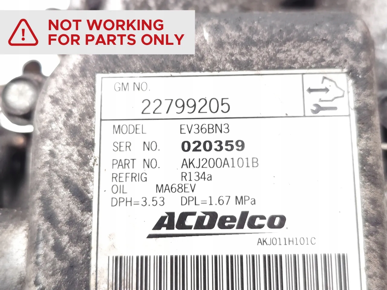 Chevrolet VOLT компрессор кондиционера EV 150 RANGE Extender