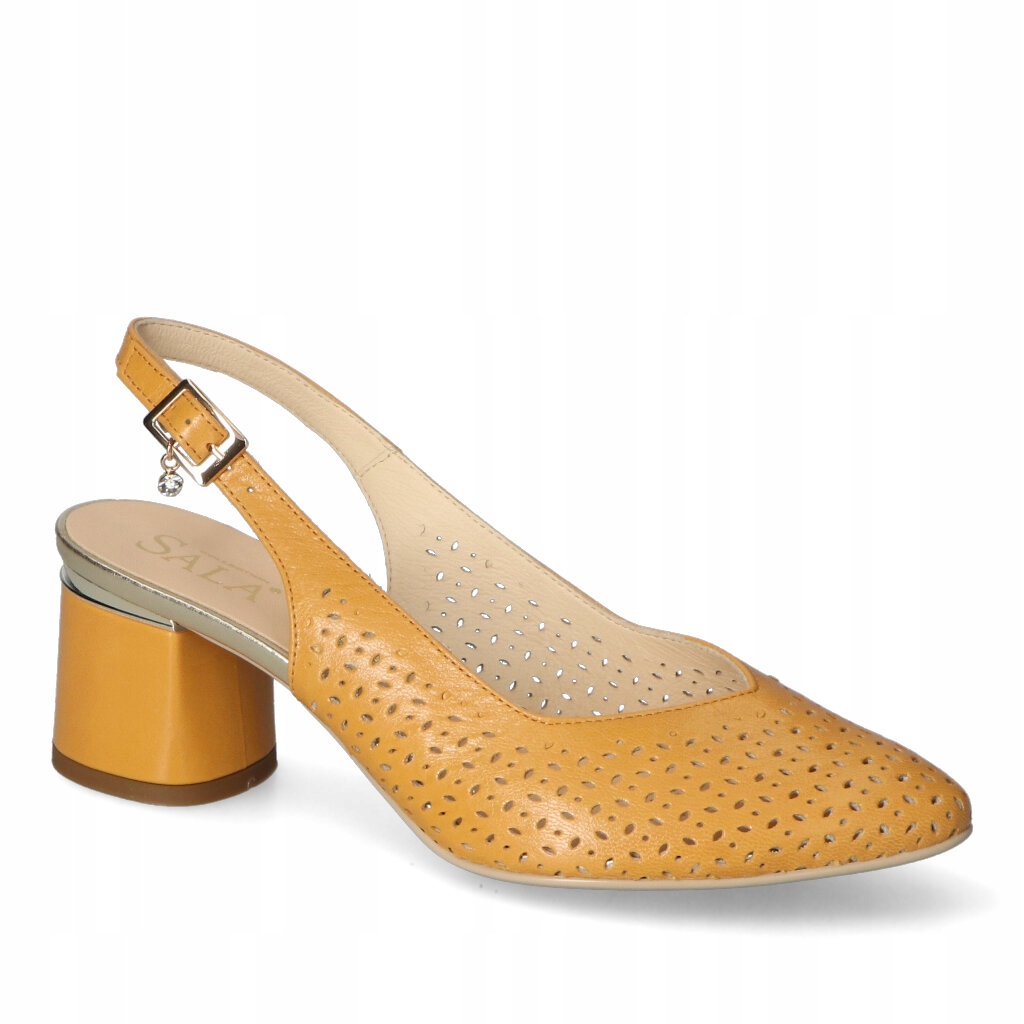 Dámské sandály Sala Červené Lico Kožené 36