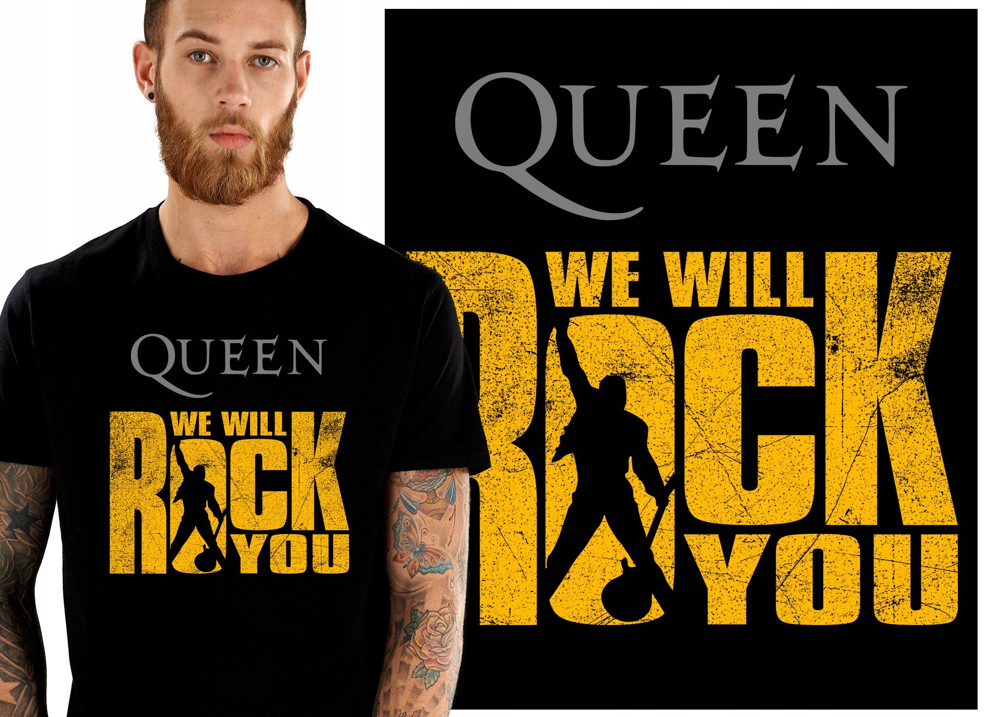 

Queen Freddy Mercury Lambert Koszulka Męska L