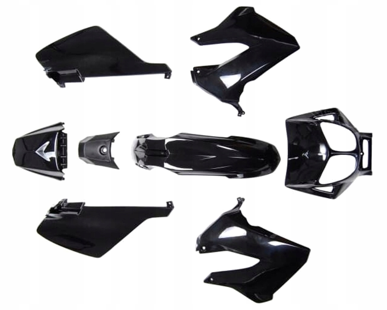 AW5902 - НАБОР ПЛАСТИКОВ ЧЕРНЫЙ DERBI SENDA