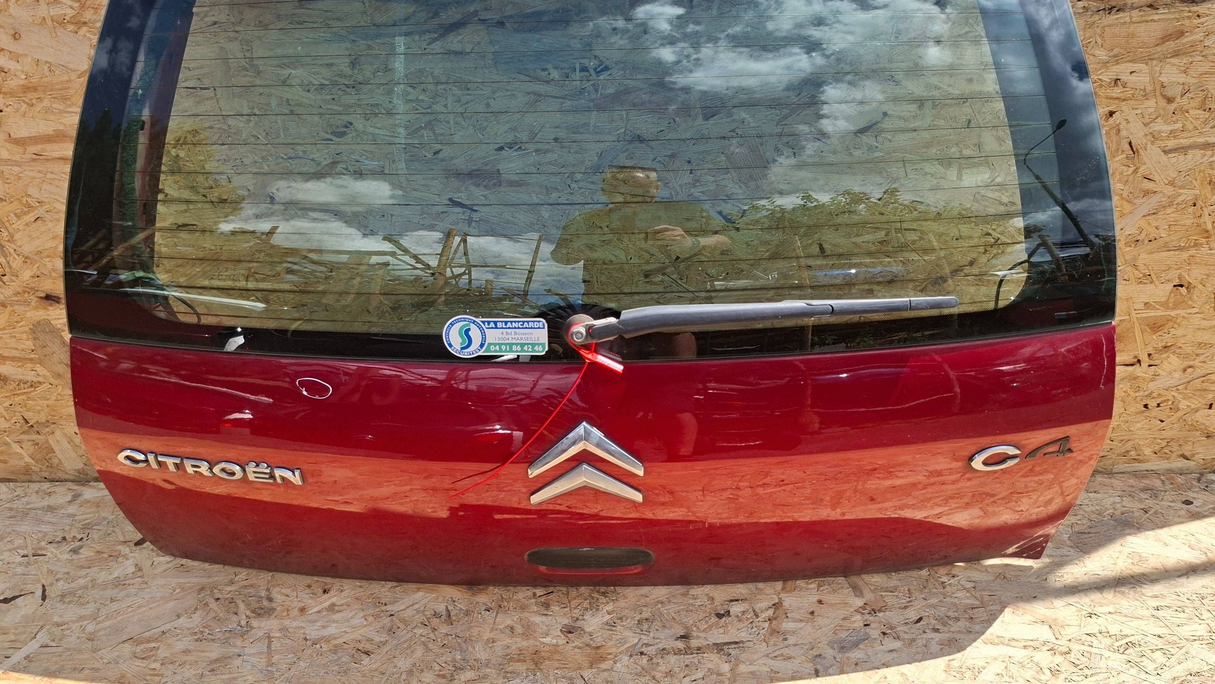trunk door boot CITROEN C4 5D 2004