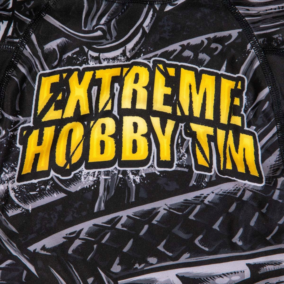 Koszulka sportowa dla dziecka BONE CRUSHER 140 EXTREME HOBBY Dekolt okrągły