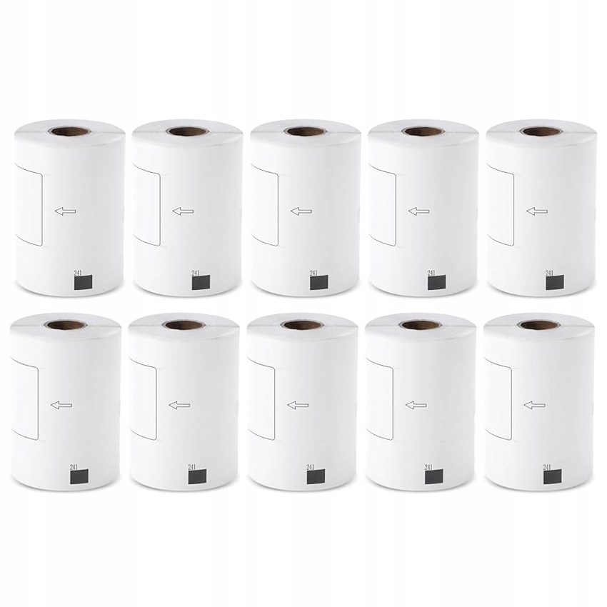 Rolka Etykiety termiczne do Brother DK-11241 102x152 mm 200 sztuk 10 Rolek