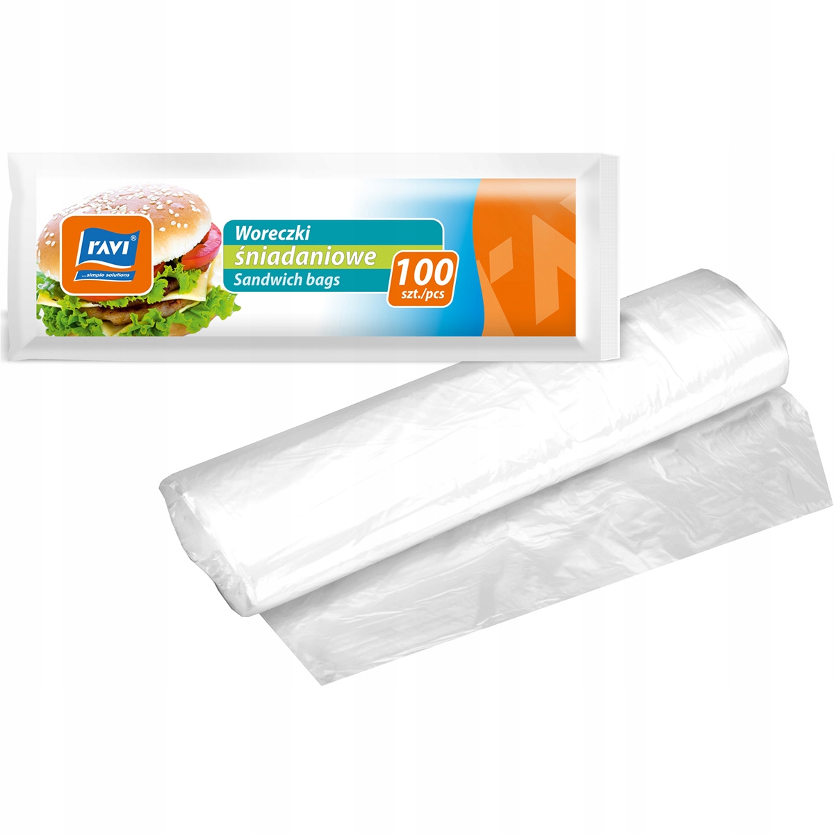 

Woreczki Śniadaniowe 100 Sztuk
