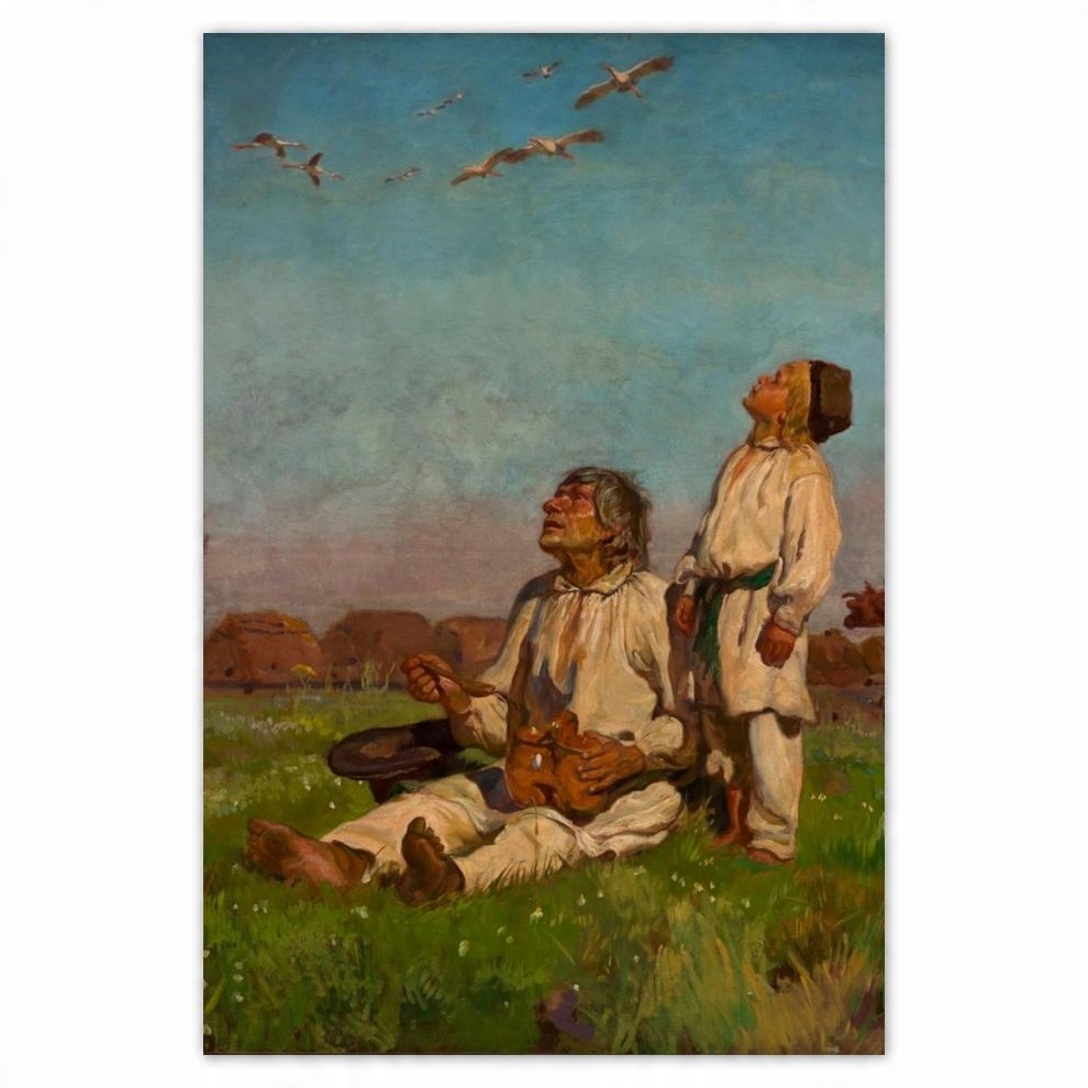

Plakat 62x93 Józef Chełmoński Bociany