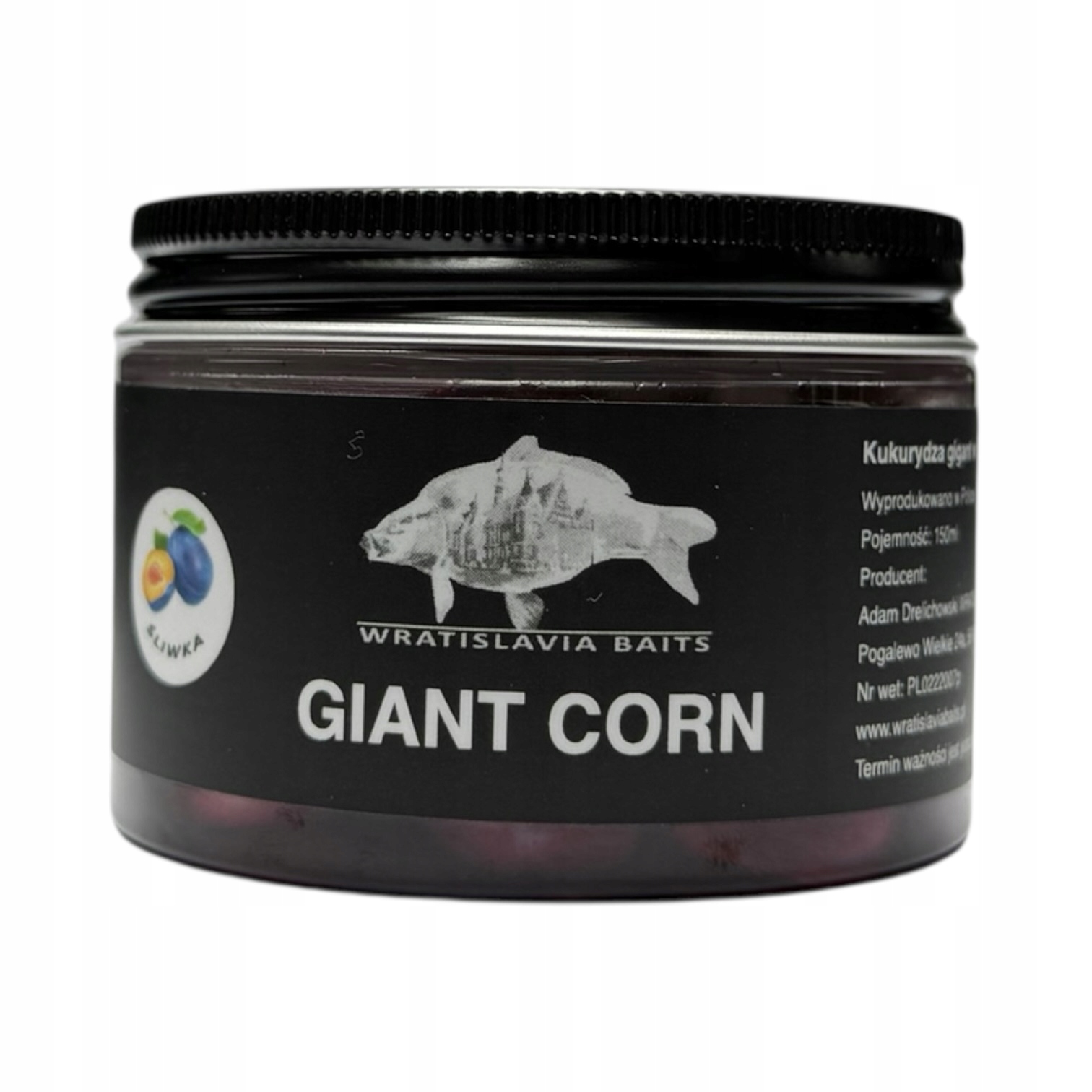 Giant Corn Śliwka kukurydza gigant przynętowa Wratislavia Baits