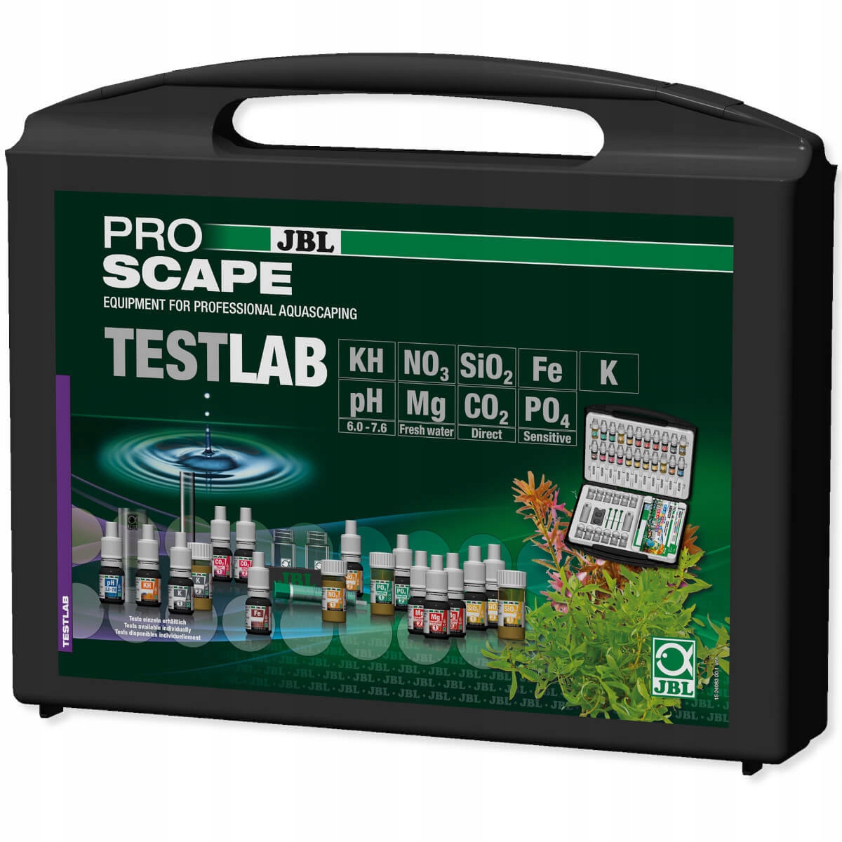 Levně Jbl ProAquatest Lab Proscape 9x test Sada testů vody v akváriu