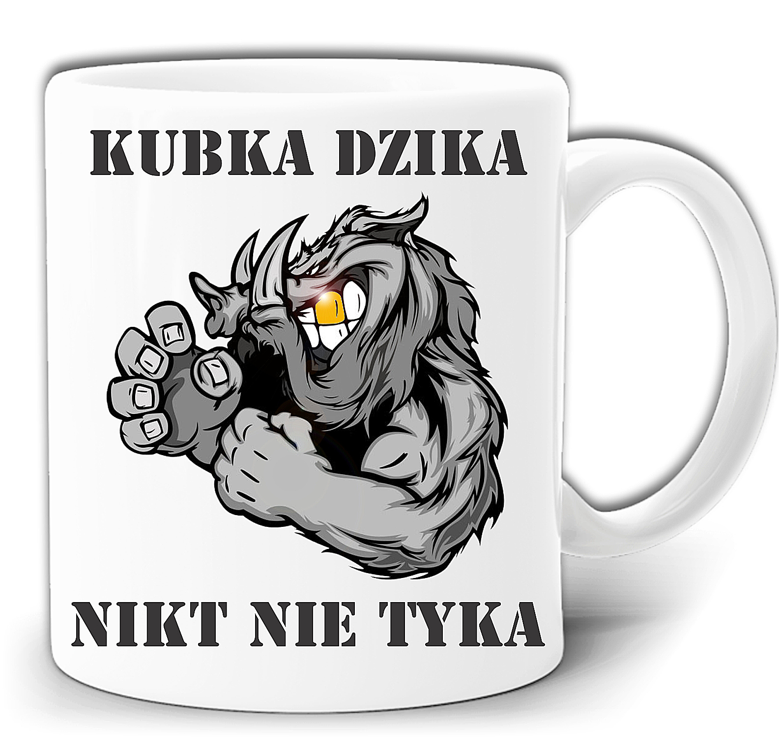 

Kubka Dzika Nikt Nie Tyka Kubek + Pudełko GW249