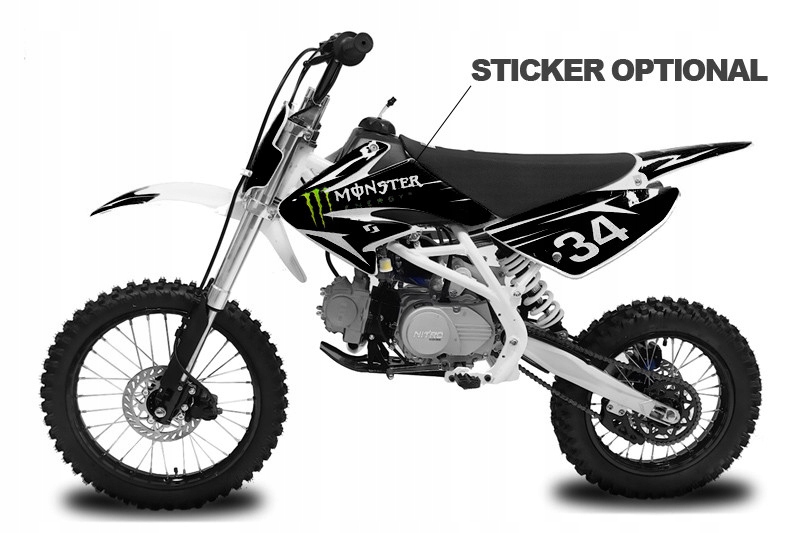 Xtrm Motocross 125cc 17/14 Mx - XT6105B