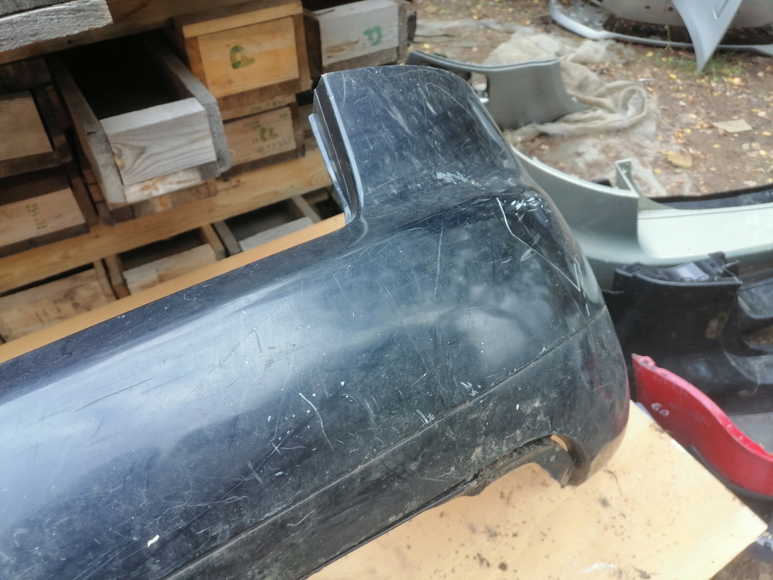 bumper rear part AUDI A6 C5 sedan 4B5807511P