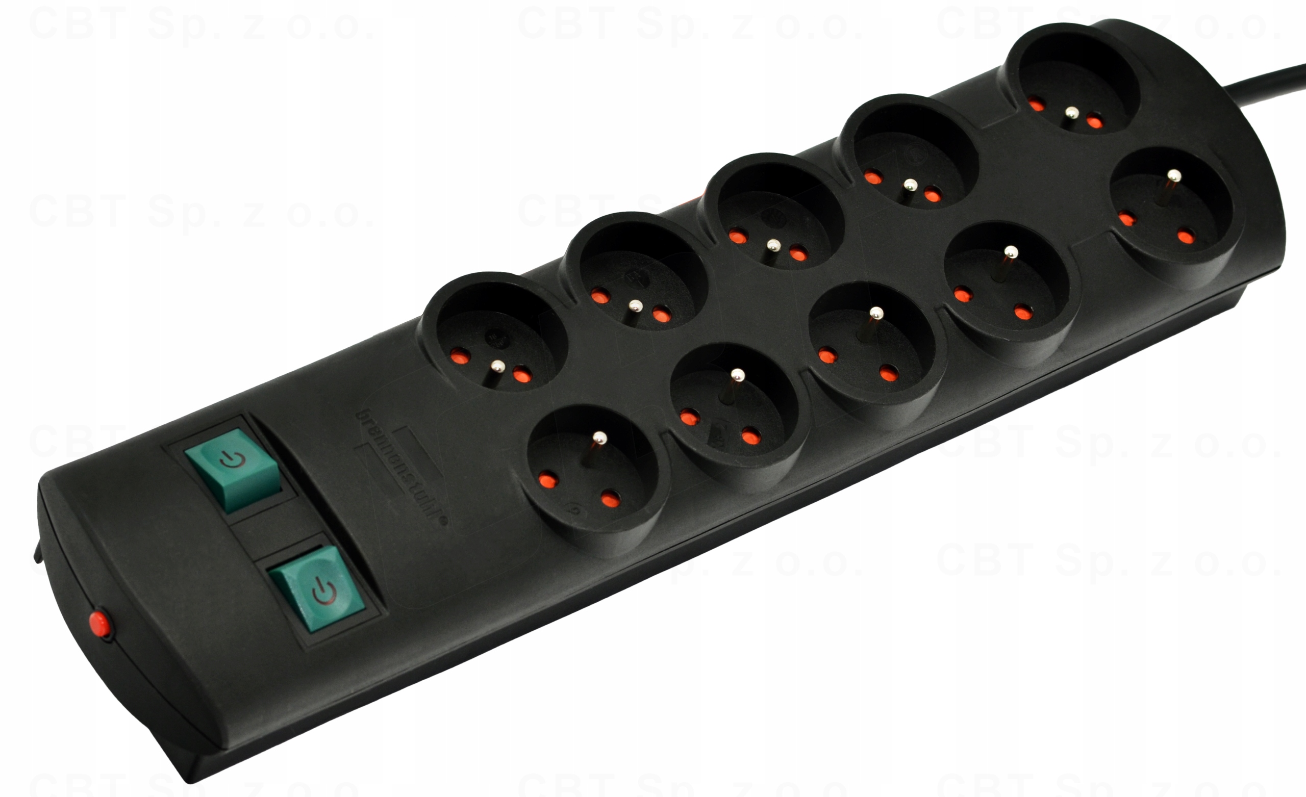 LISTWA ELEKTRYCZNA PRZEDŁUŻACZ DOMOWY WYŁĄCZNIK 10 GNIAZD PRZEWÓD 2 METRY Kod producenta Primera-Line