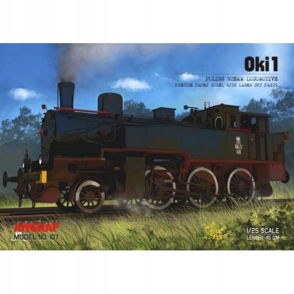 Angraf Model 107 Parovoz Oki 1 1:25