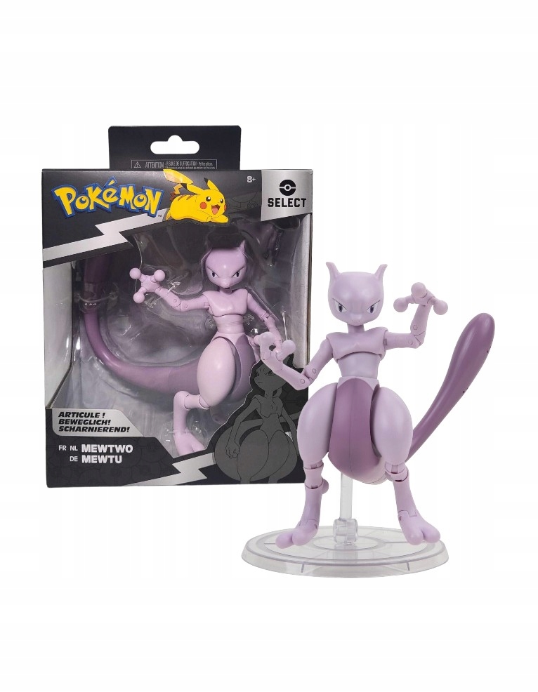 Ruchoma Figurka Jazwares Pokemon Mewtwo