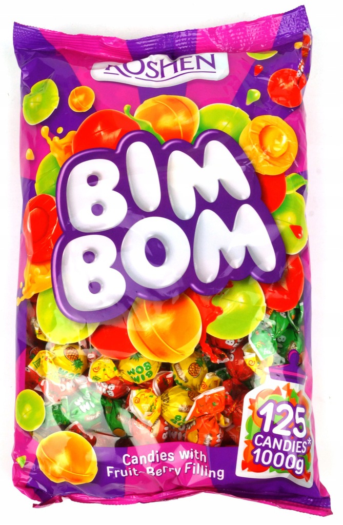 Конфеты фруктовые Bim Bom ROSHEN 1 кг