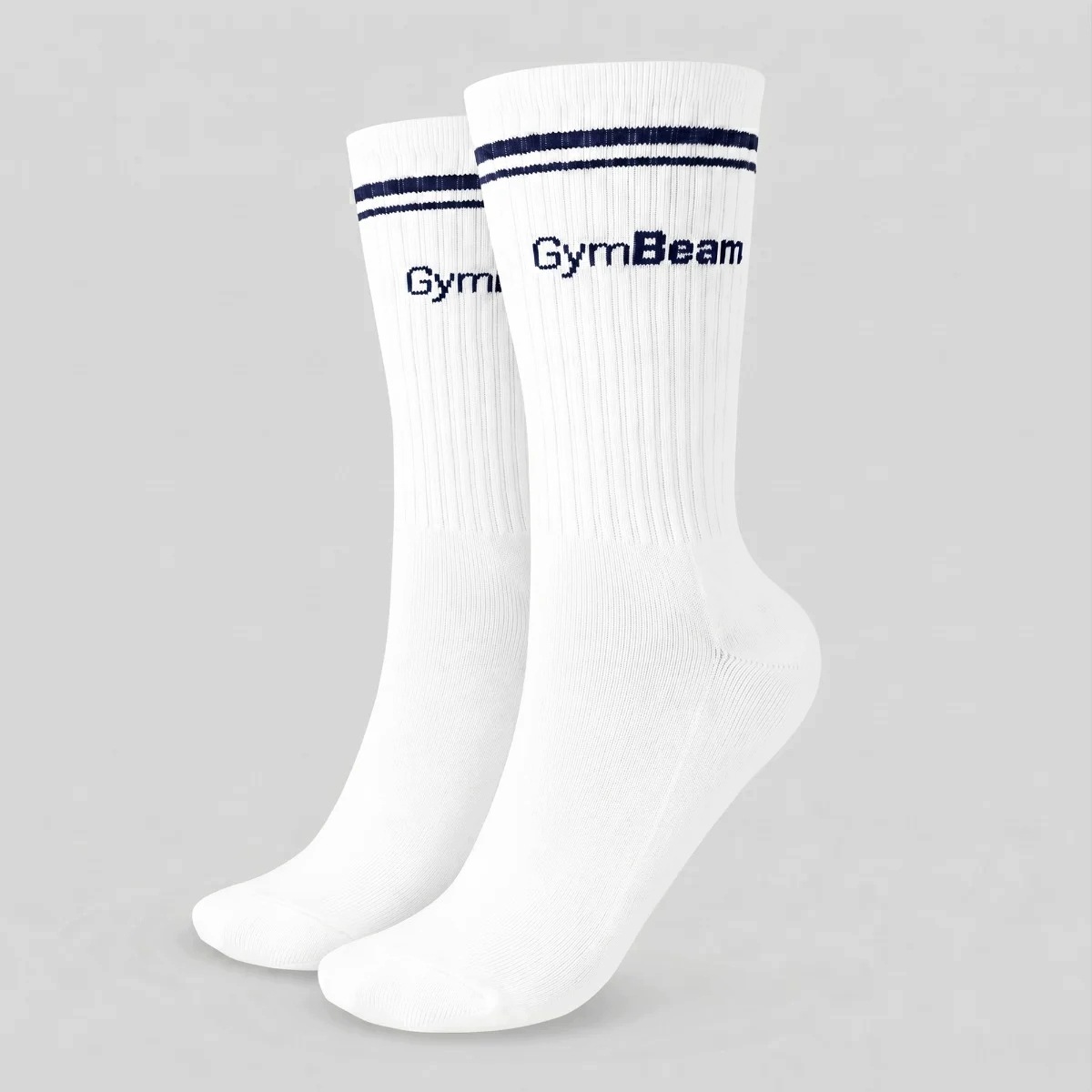 GymBeam Skarpety Crew White M