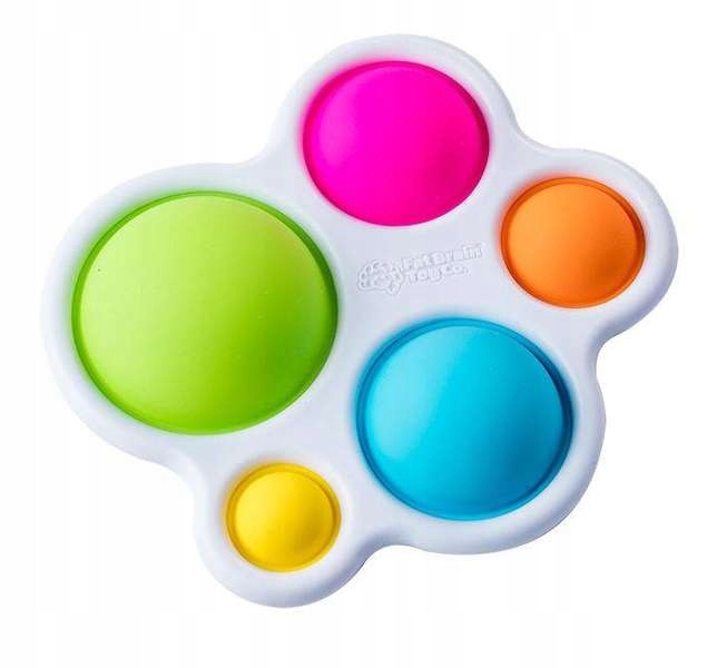 

Fat Brain Toys Bąbelki Dimpl Zabawka sensoryczna
