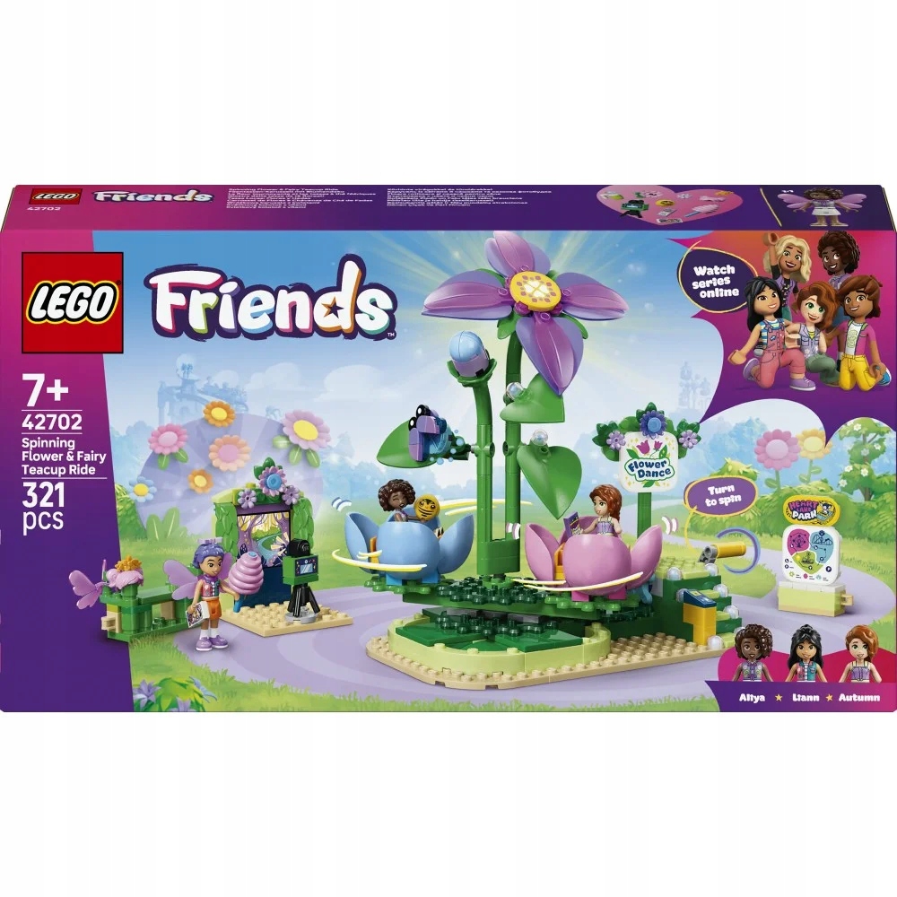 Lego Friends Vílí kolotoč s květinami 42702