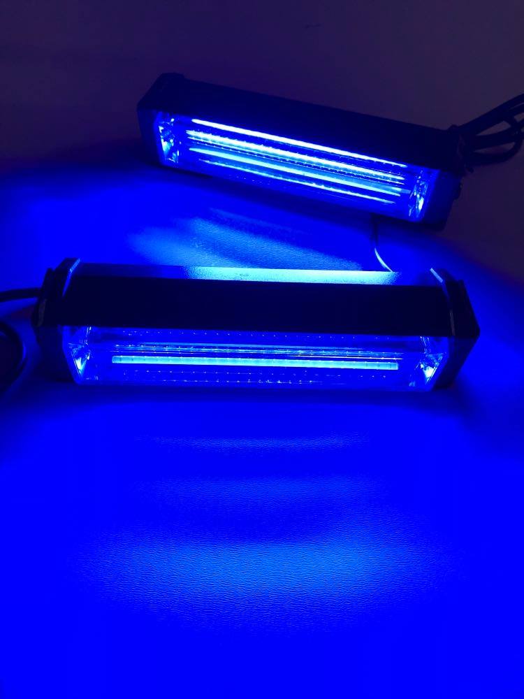 2x20w - Стробоскоп светодиодная сигнальная лампа петух светодиодные лампы x2