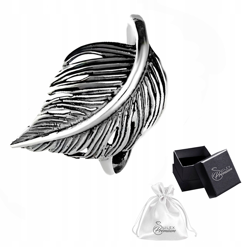 Prstýnek ryzost 925 Elegantní Prstýnek Peříčko vel. 25