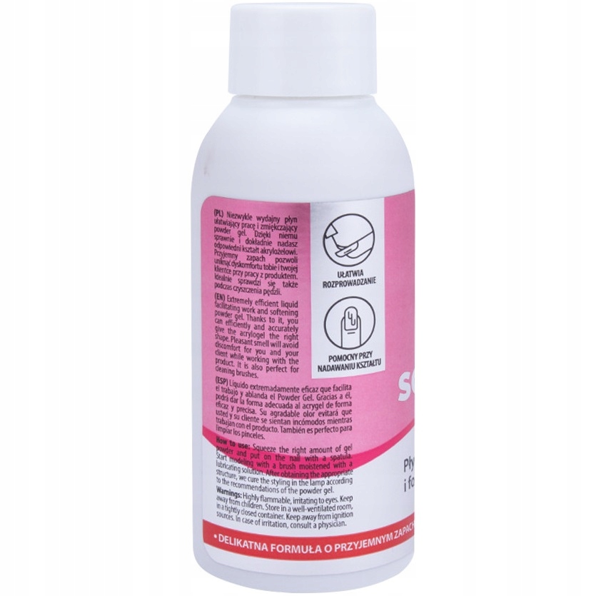 Slip solution liquid płyn do akrylożelu poly 100ml Stan opakowania oryginalne