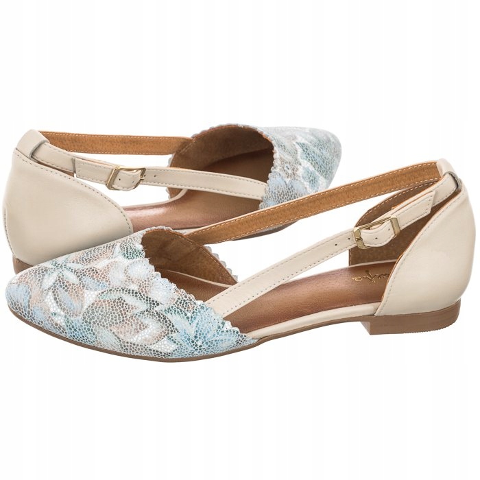 

Buty Damskie Baleriny Maciejka Beżowe 4972A-04