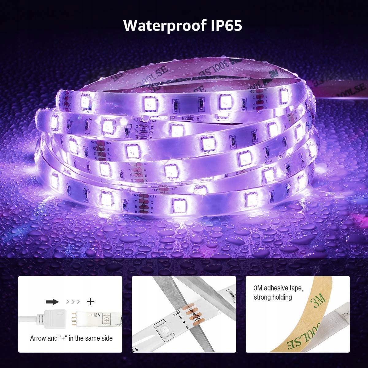 PHILIPS LED Taśmy 5m RGB, Sterowanie Aplikacją i Głosem — miniatura 6