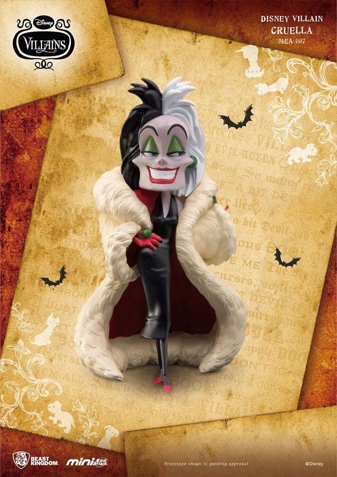Disney Villains Minifigurka Egg Attack Cruella 8 cm