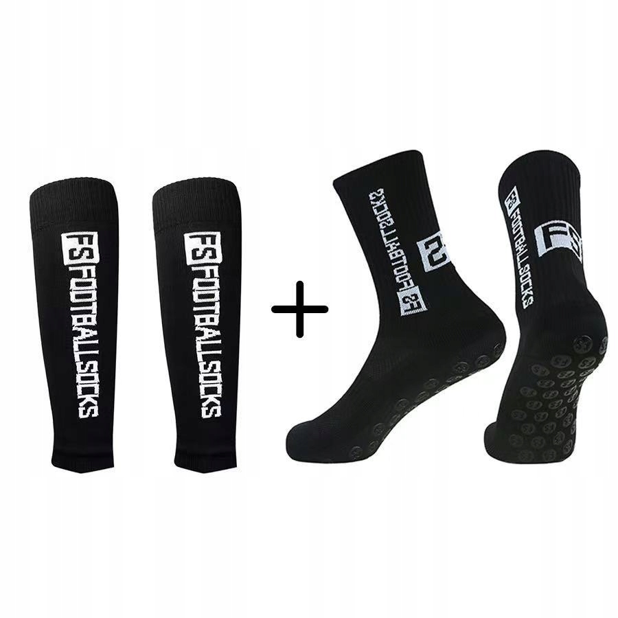Grip Socks Skarpety Piłkarskie Antypoślizgowe Ochraniacze Łydki