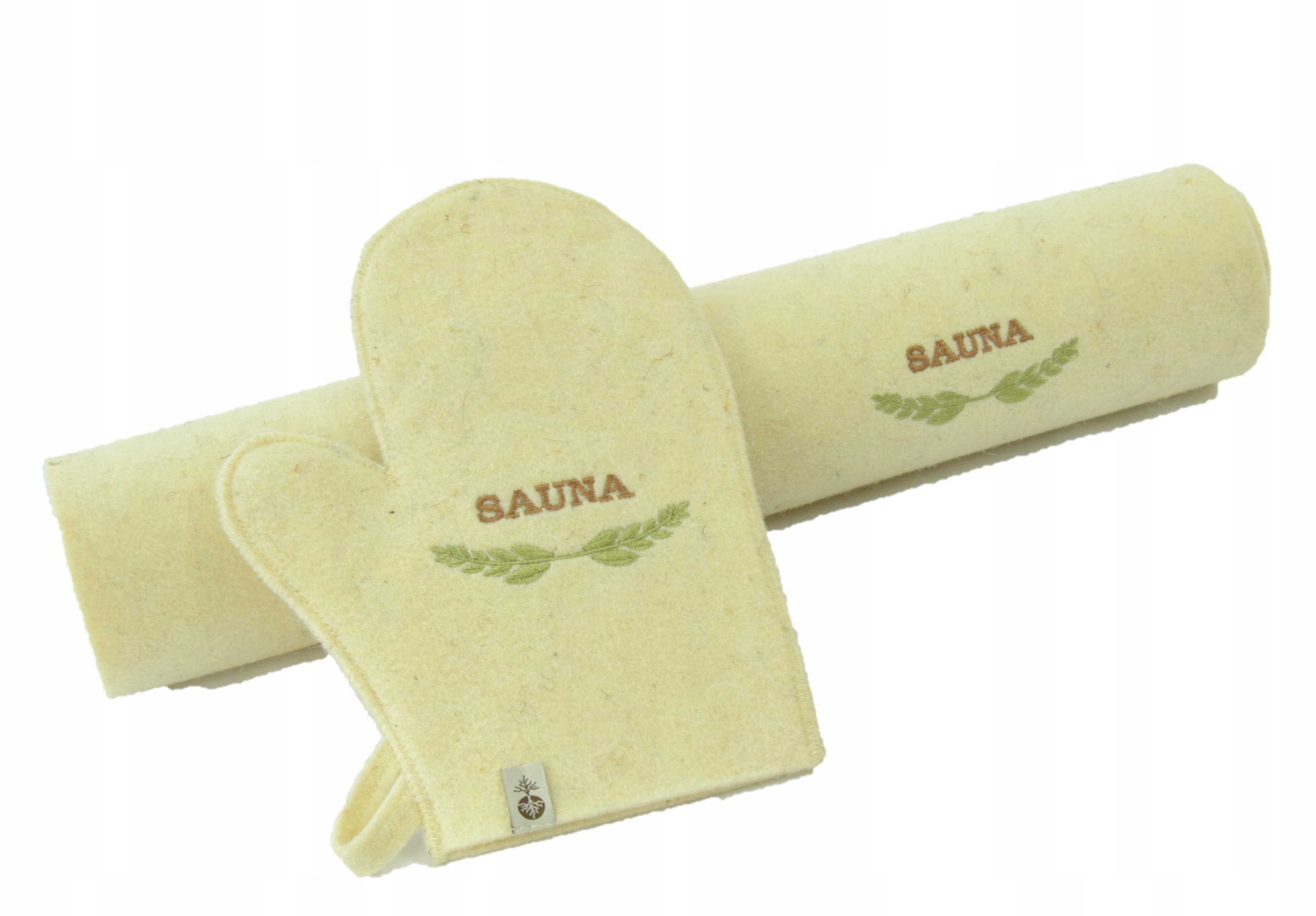 

Mata 50 x 80 cm Rekawica do sauny z wełny