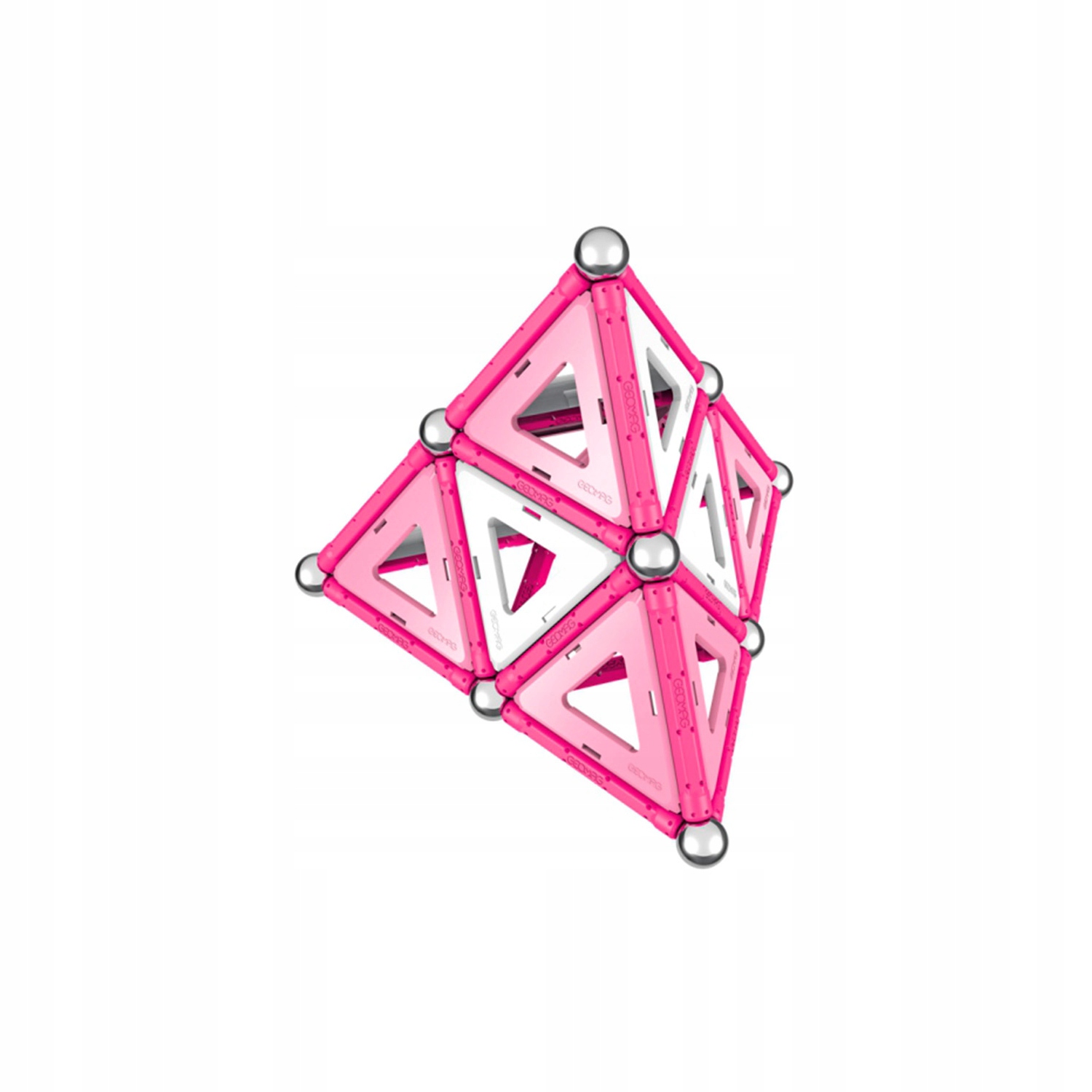 Geomag KLOCKI MAGNETYCZNE Pink 68 el. GEO-342 róż Liczba elementów 68 szt.