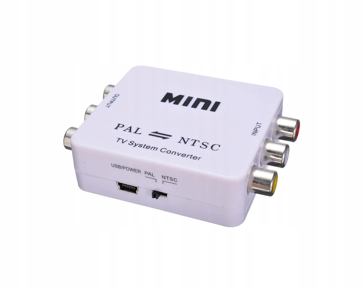 Konwerter standardu video CVBS PAL NTSC obustronny Kod producenta 9100116-01