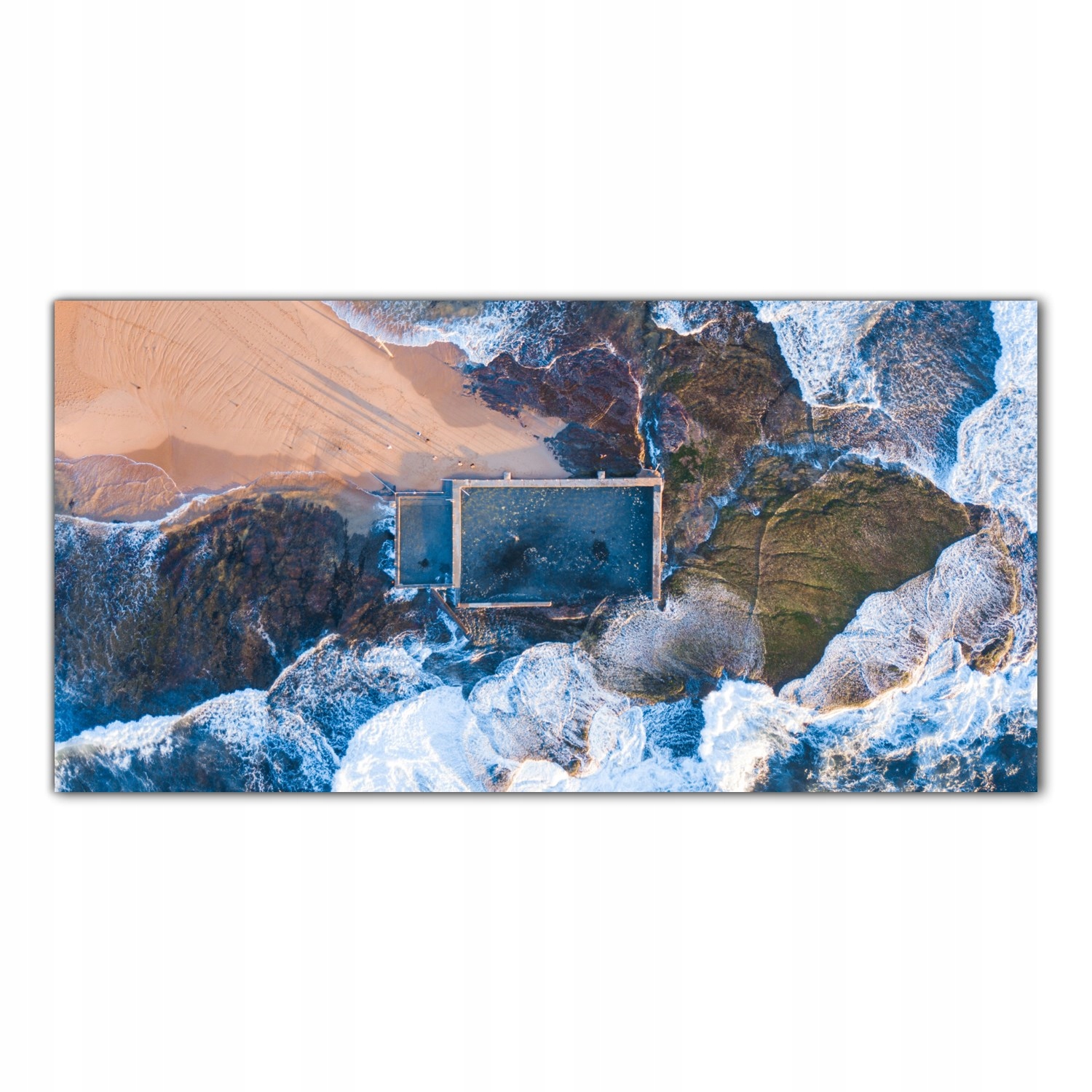 

Obraz na szkle Foto Ocean Fale Krajobraz 140x70