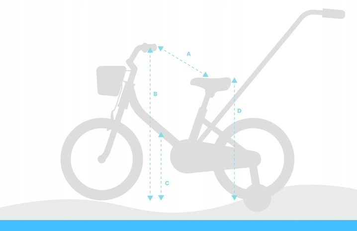 ROWER DZIECIĘCY ROWEREK 14 CALI TABOU ROCKET ALUMINIOWY PROWADNIK BMX LEKKI Amortyzacja Brak