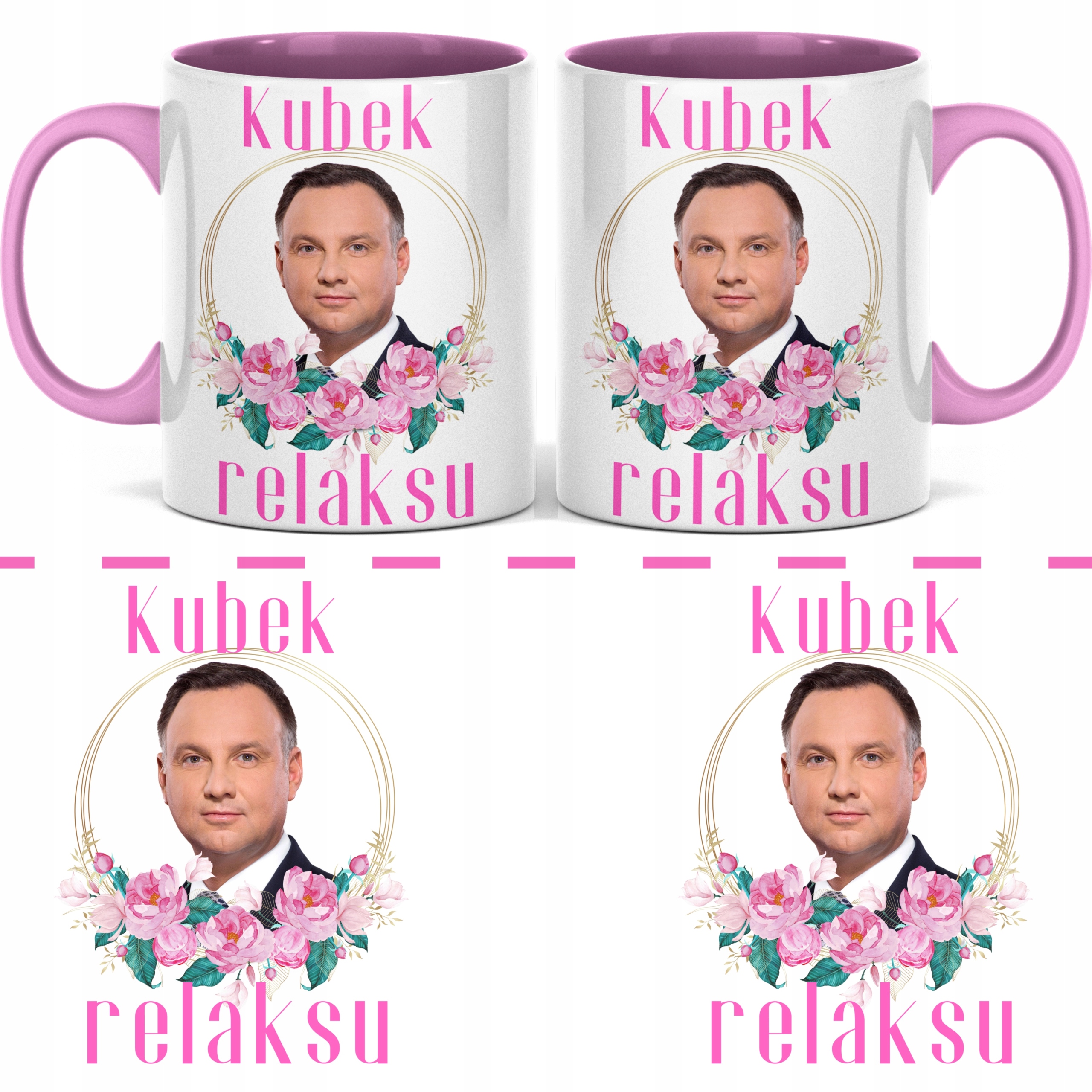 PODUSZKA KUBEK MORAWIECKI DUDA KACZYŃSKI PAPIEŻ Marka inna