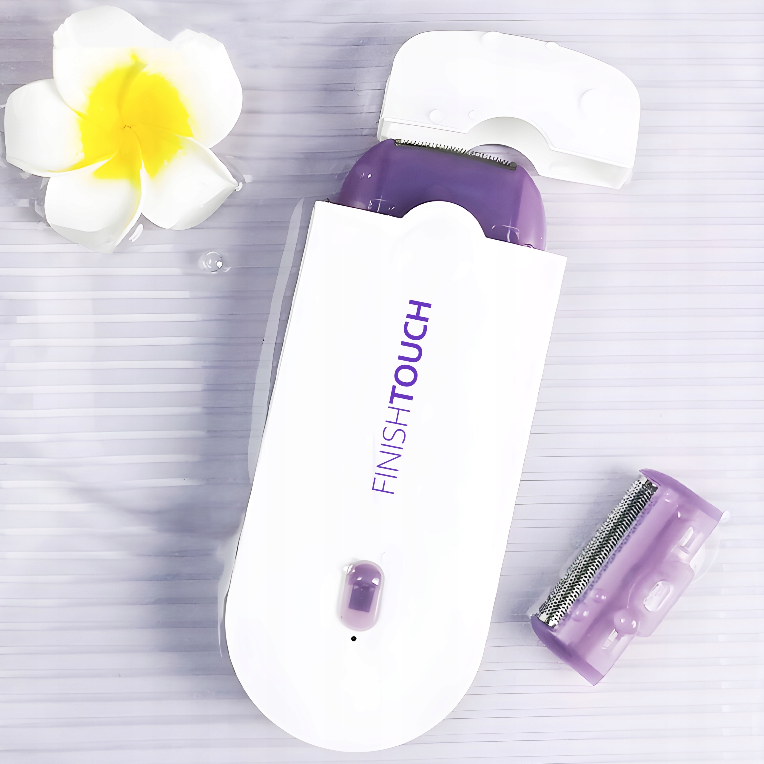 DEPILATOR TRYMER GOLARKA FINISHING TOUCH LED PRO Funkcje golenie oświetlenie miejsca depilacji