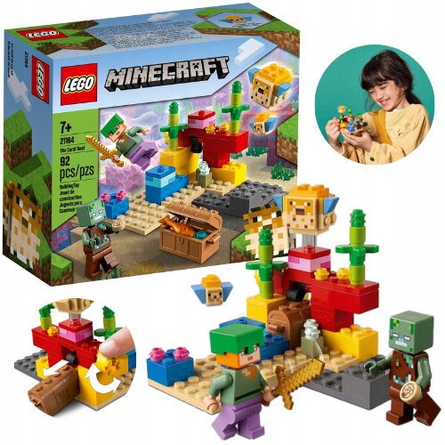 

Lego Mainecraft Rafa Kolarowa Alex Utopiec 21164