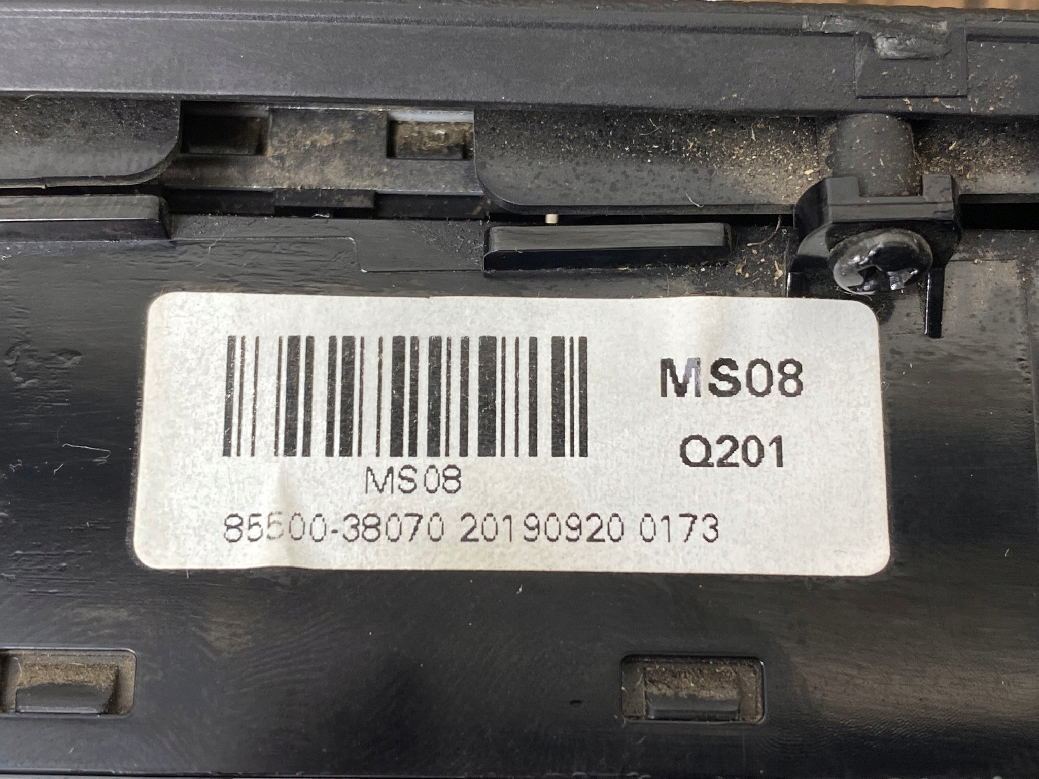 SSANGYONG MUSSO II Q200 18-20 PANEL switch ESP 85500-38070 OE