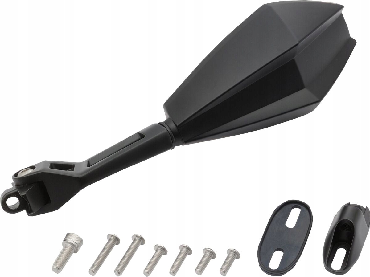 Ľavé Univerzálne Motocyklové Zrkadlo Daytona, Čierne