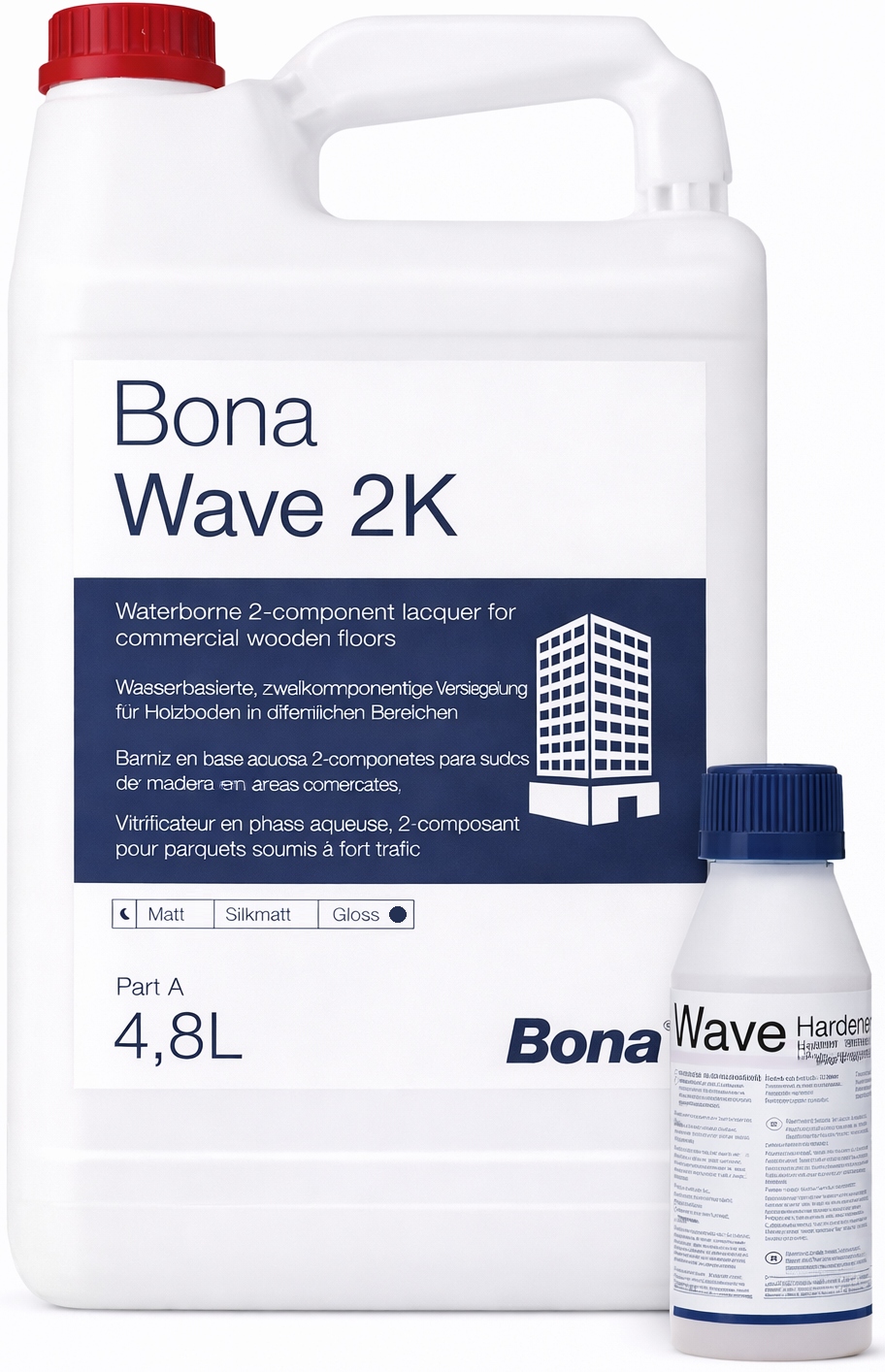 Bona Wave 2K Lesk 5L vodní lak 2K na parkety a podlahy