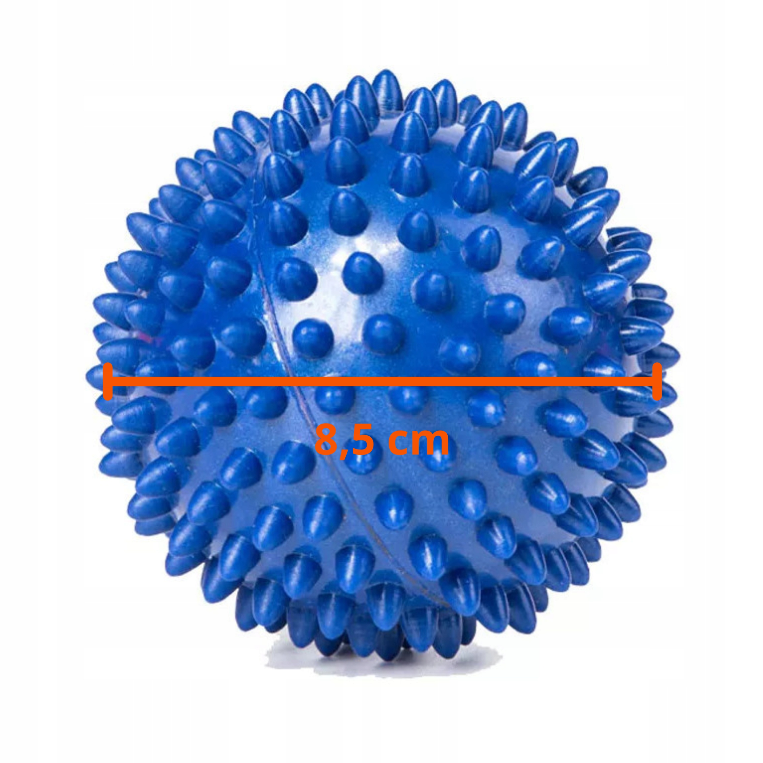 TWARDA PIŁKA KULKA DO MASAŻU DO ĆWICZEŃ Z KOLCAMI Marka Aptel