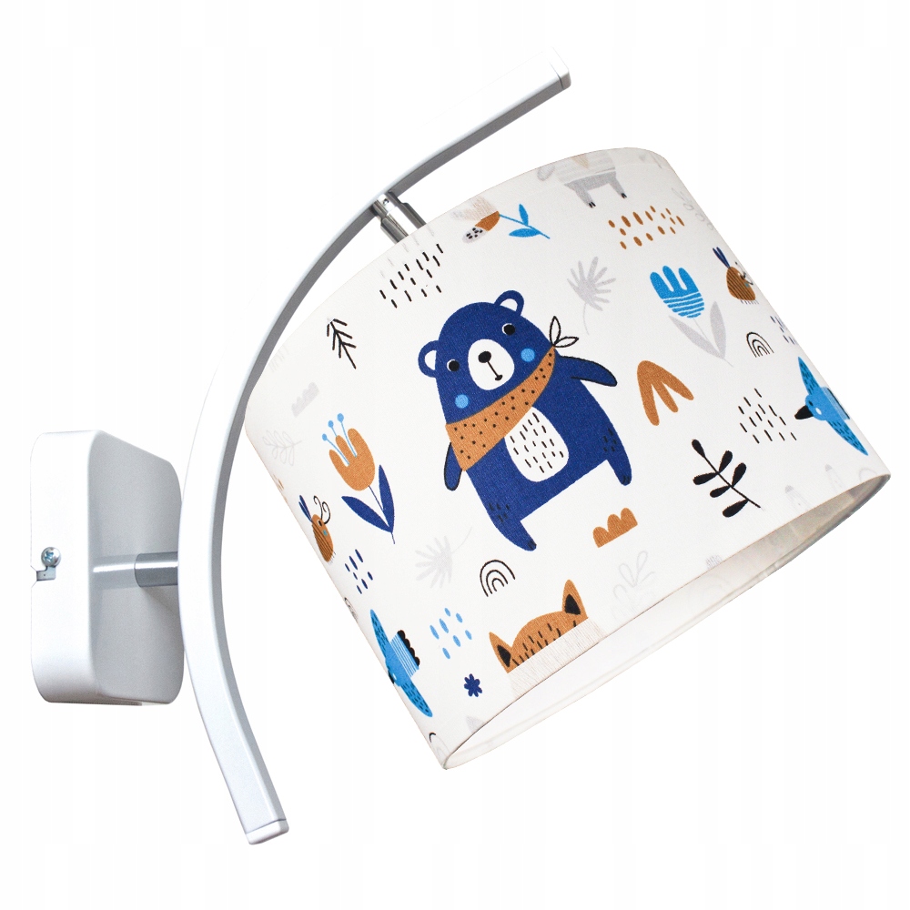 

Kinkiet Lampa Ściennna Teddy Blue przegub