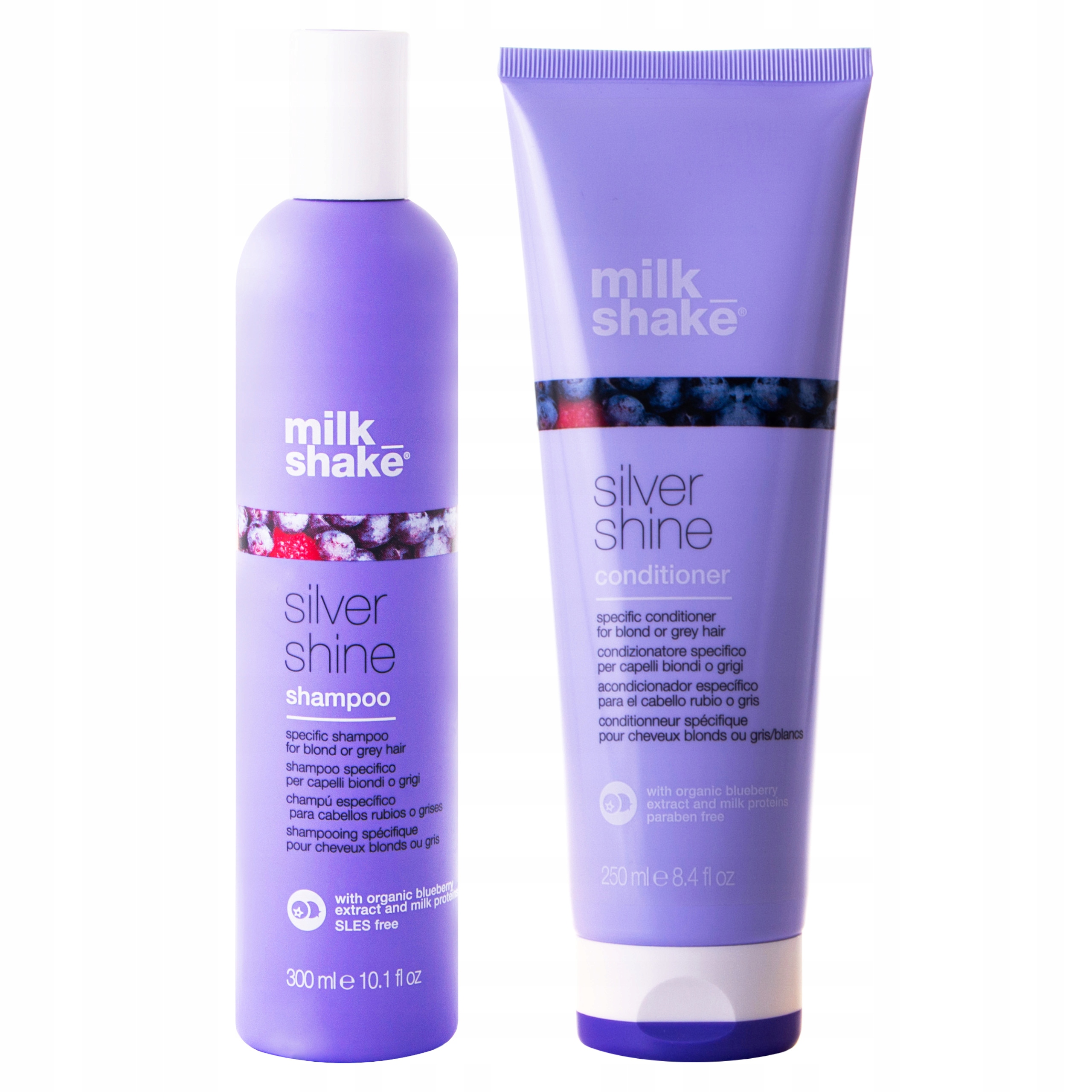 Sada na vlasy Milk Shake Silver Shine Conditioner Shampoo